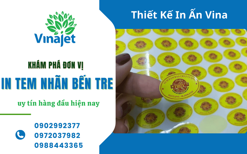 in tem nhãn Bến Tre