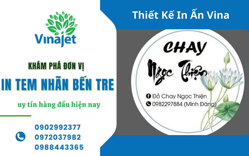 in tem nhãn Bến Tre