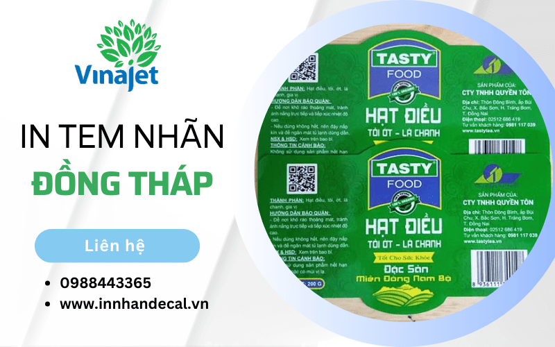 in tem nhãn Đồng Tháp
