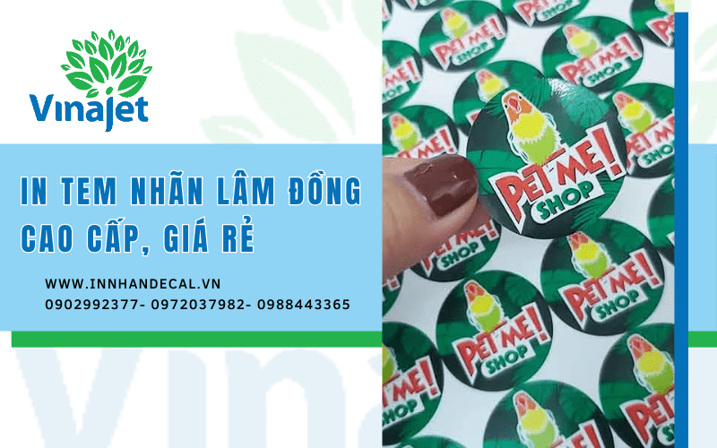 Tem nhãn đóng vai trò rất quan trọng khi kinh doanh một sản phẩm nào đó