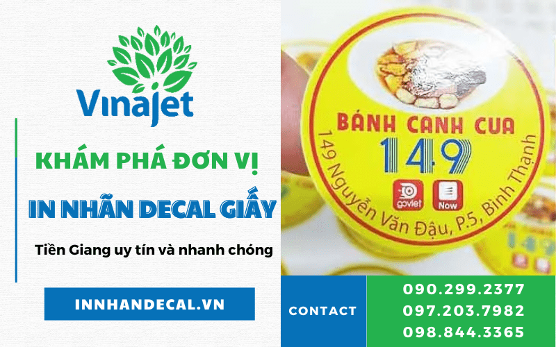 in nhãn decal giấy Tiền Giang