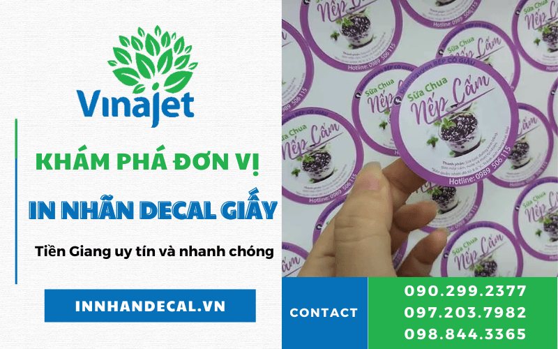in nhãn decal giấy Tiền Giang