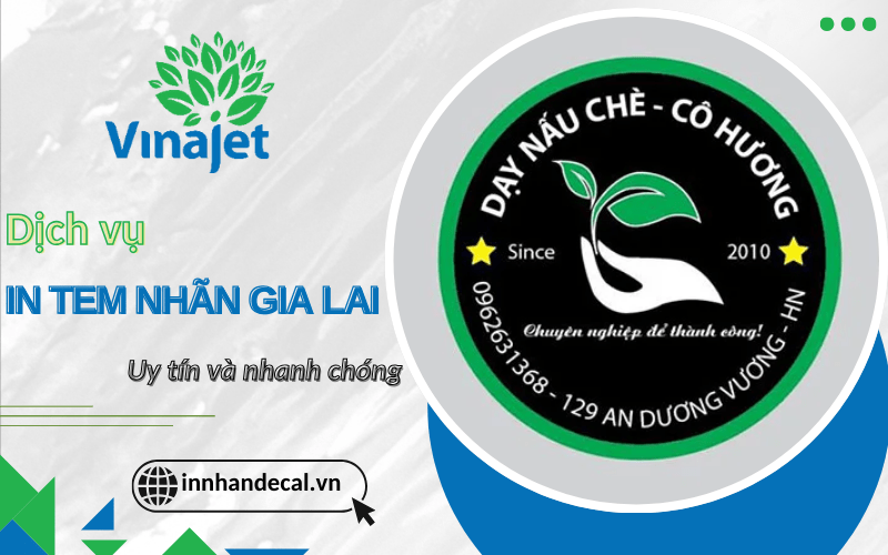 in tem nhãn Gia Lai