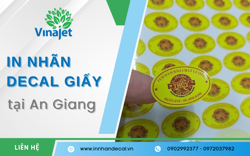 in nhãn decal giấy