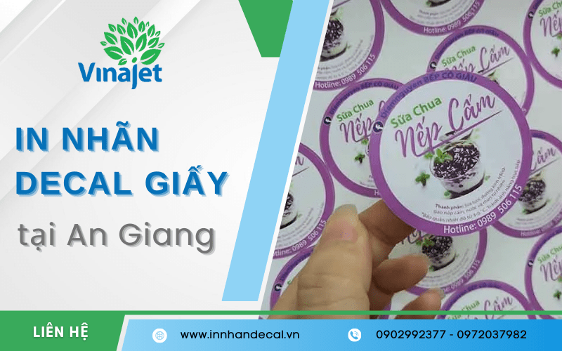 in nhãn decal giấy