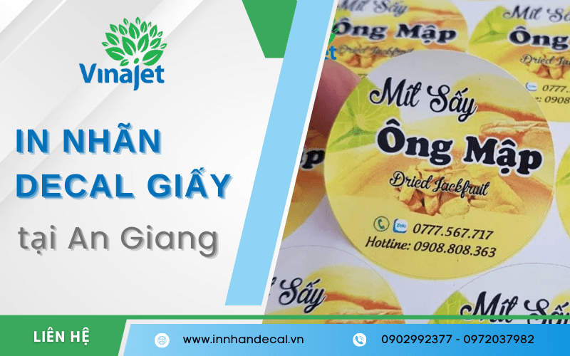 in nhãn decal giấy
