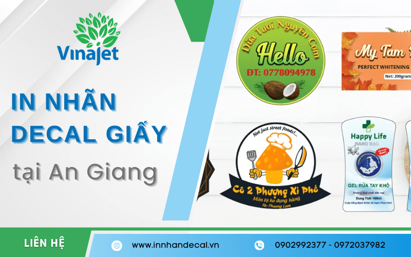 in nhãn decal giấy