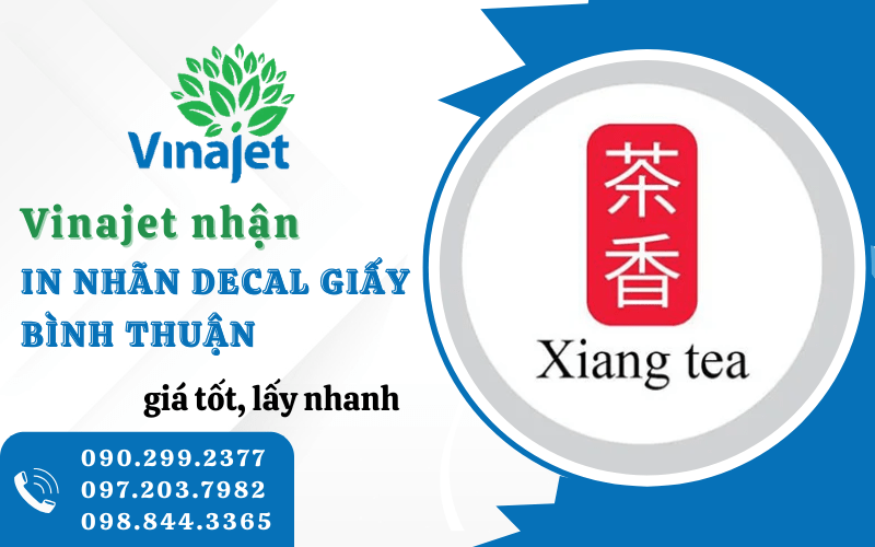 in nhãn decal giấy Bình Thuận