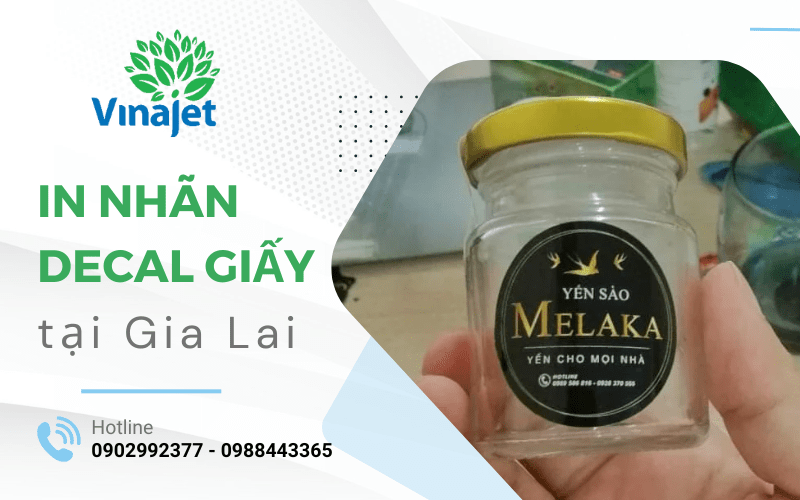in nhãn decal giấy Gia Lai