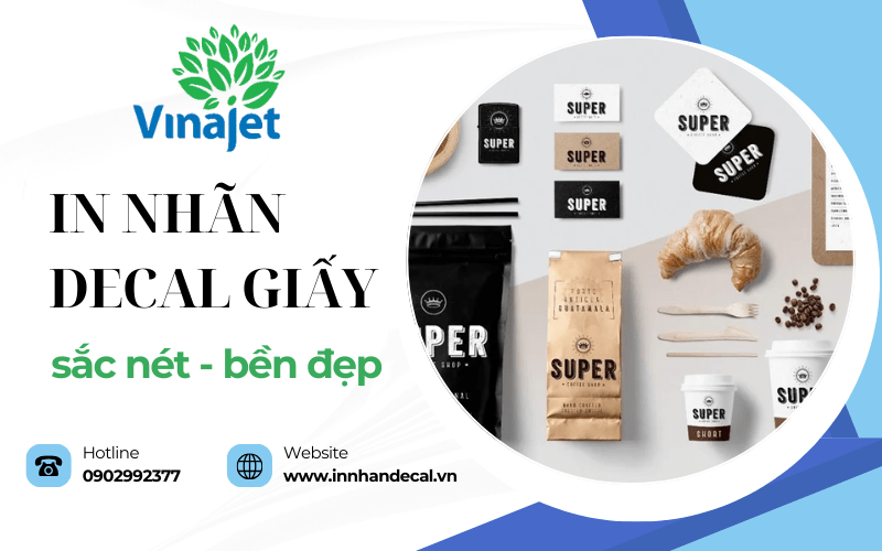 in nhãn decal giấy Vĩnh Long