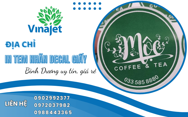 in tem nhãn decal giấy Bình Dương