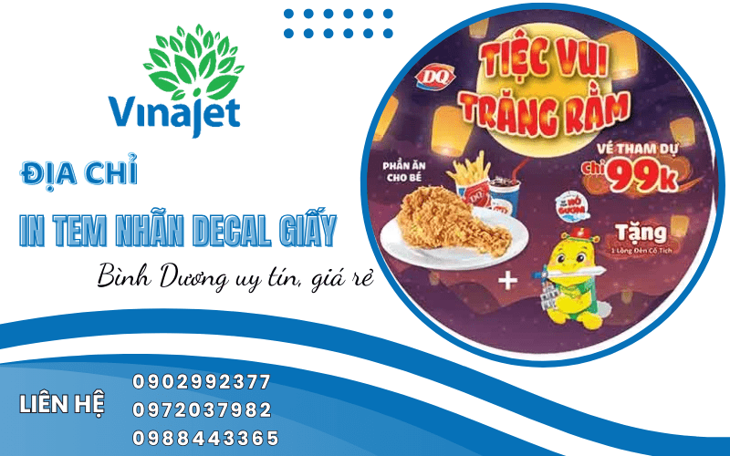 in tem nhãn decal giấy Bình Dương
