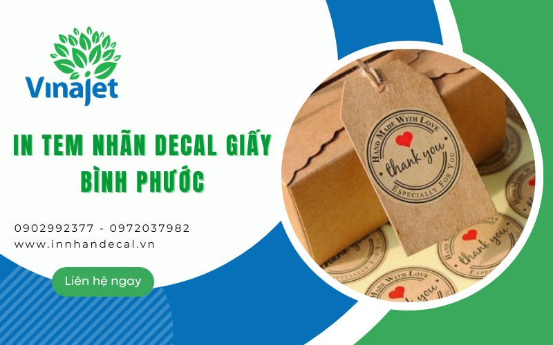 in tem nhãn decal giấy Bình Phước