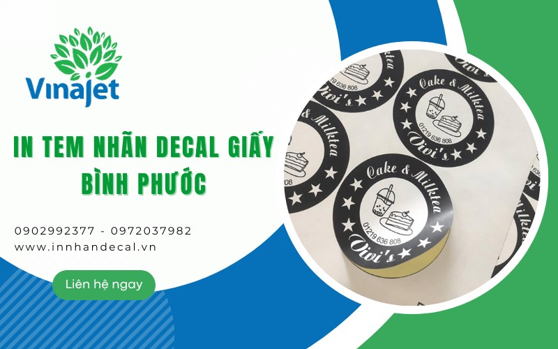 in tem nhãn decal giấy Bình Phước