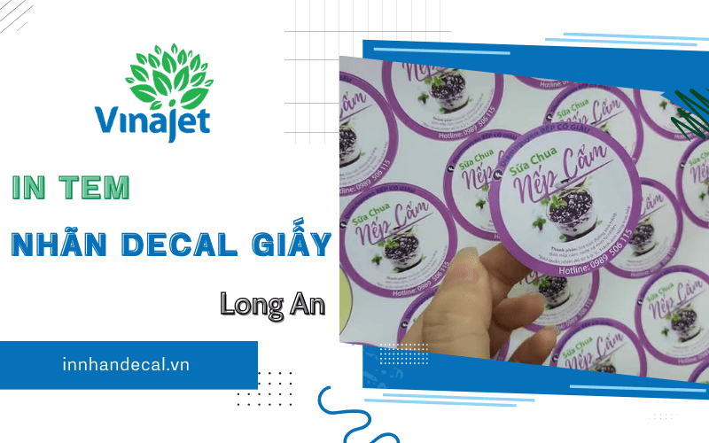 in tem nhãn decal giấy Long An