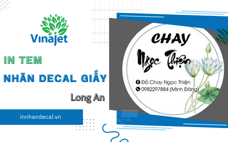 in tem nhãn decal giấy Long An