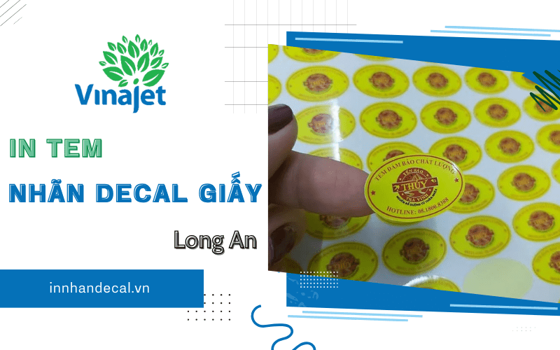in tem nhãn decal giấy Long An