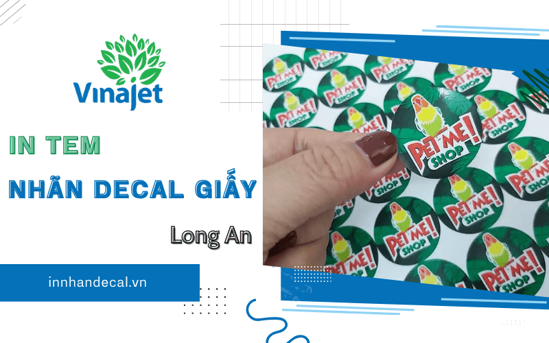 in tem nhãn decal giấy Long An