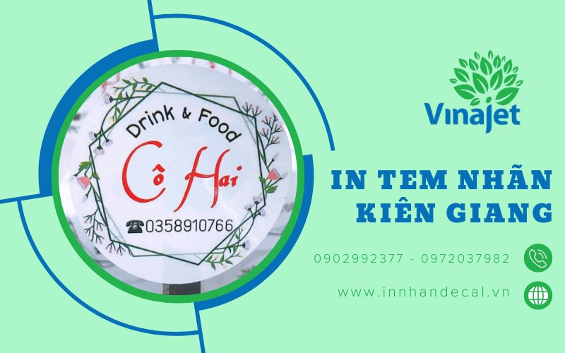 in tem nhãn Kiên Giang