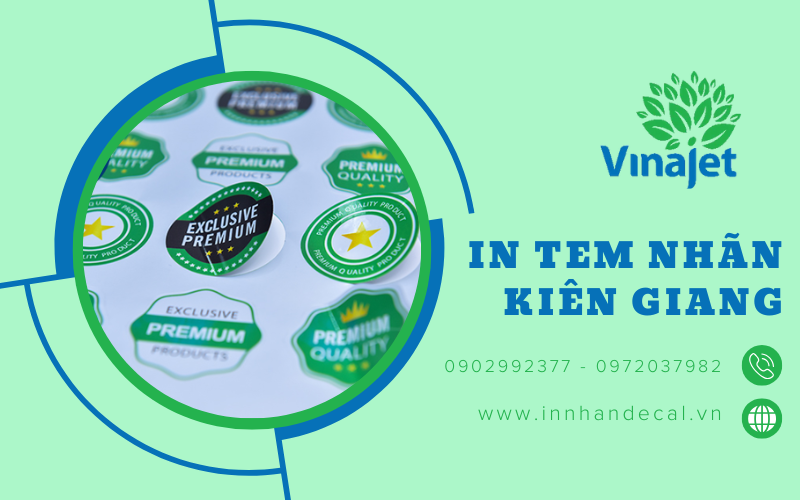 in tem nhãn Kiên Giang