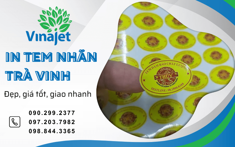 in tem nhãn Trà Vinh