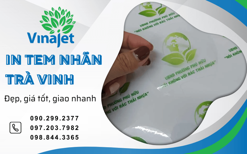 in tem nhãn Trà Vinh