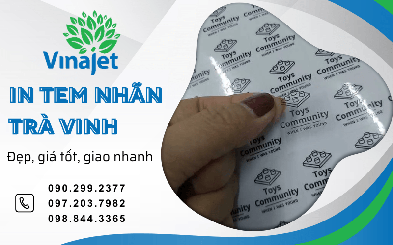 in tem nhãn Trà Vinh