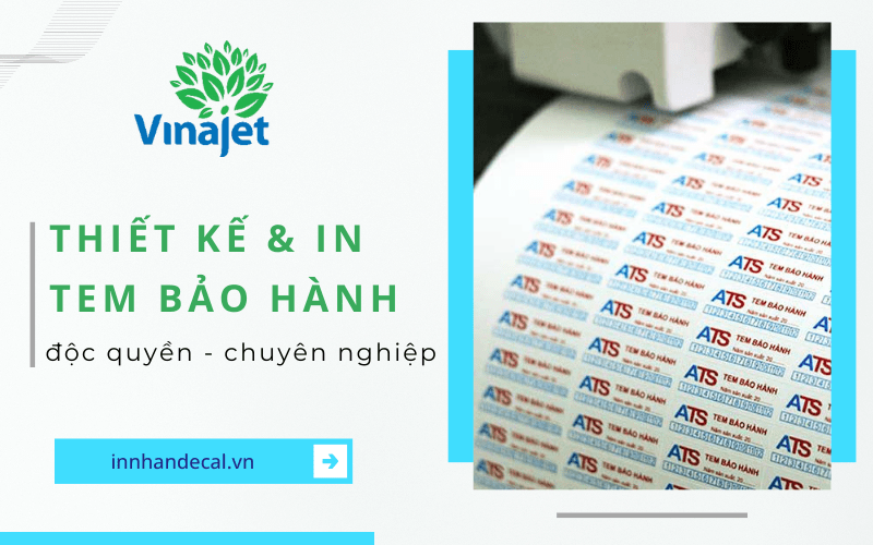 in tem bảo hành