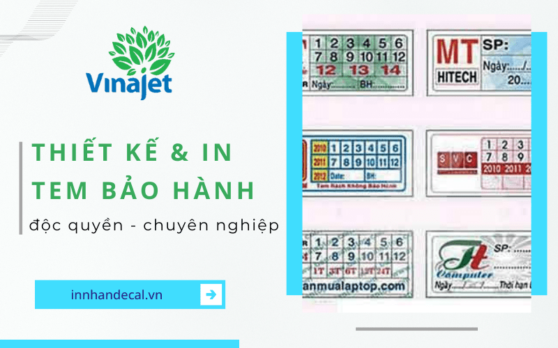in tem bảo hành